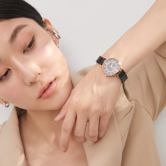 為自己美麗。韓國品牌STACCATO手錶/2色【15-20013】