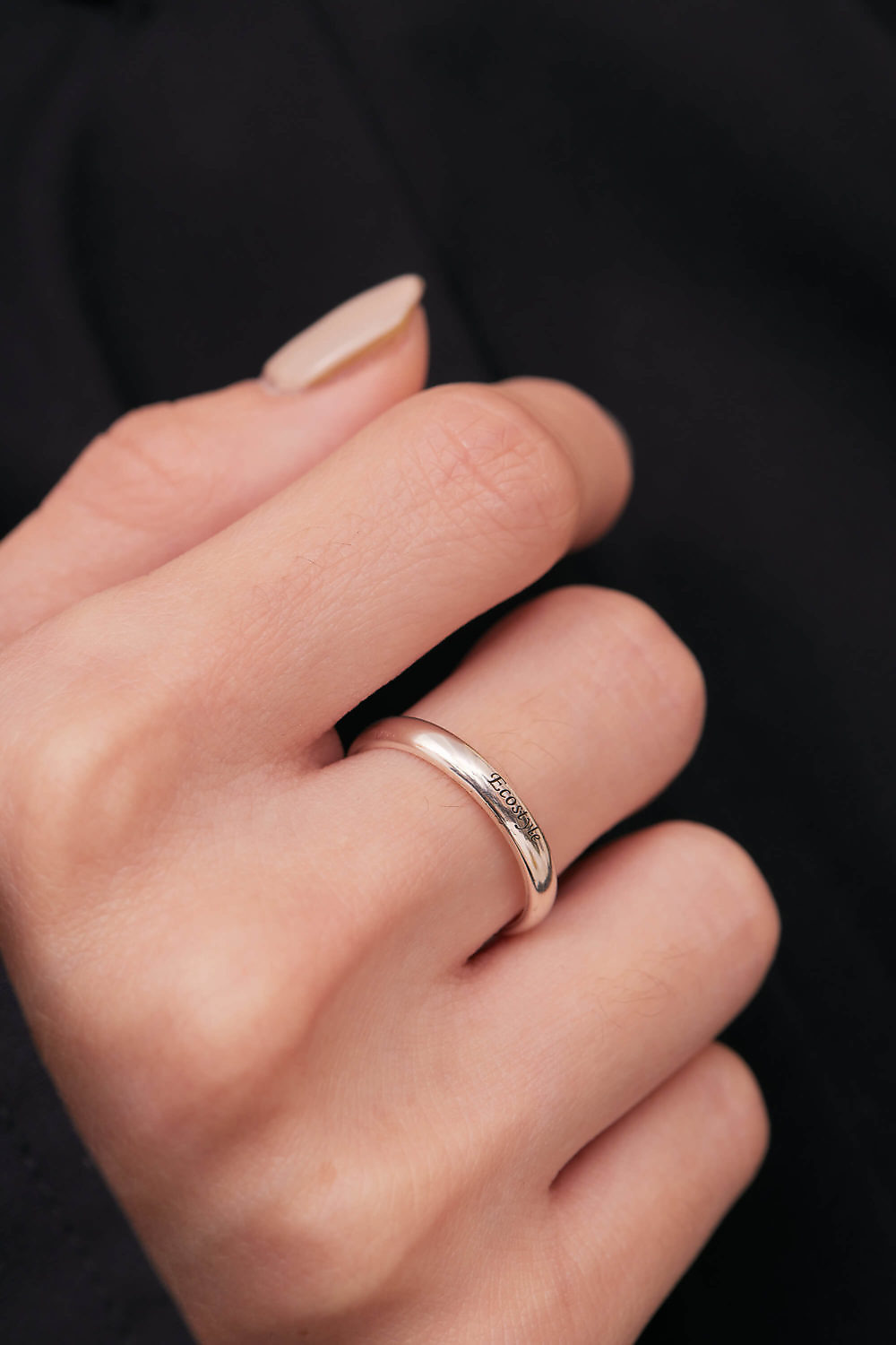 Eco安珂,韓國飾品,韓國戒指,韓國925純銀戒指,韓國純銀戒指,925純銀戒指,純銀戒指,開口戒,姓名戒指,客製化戒指