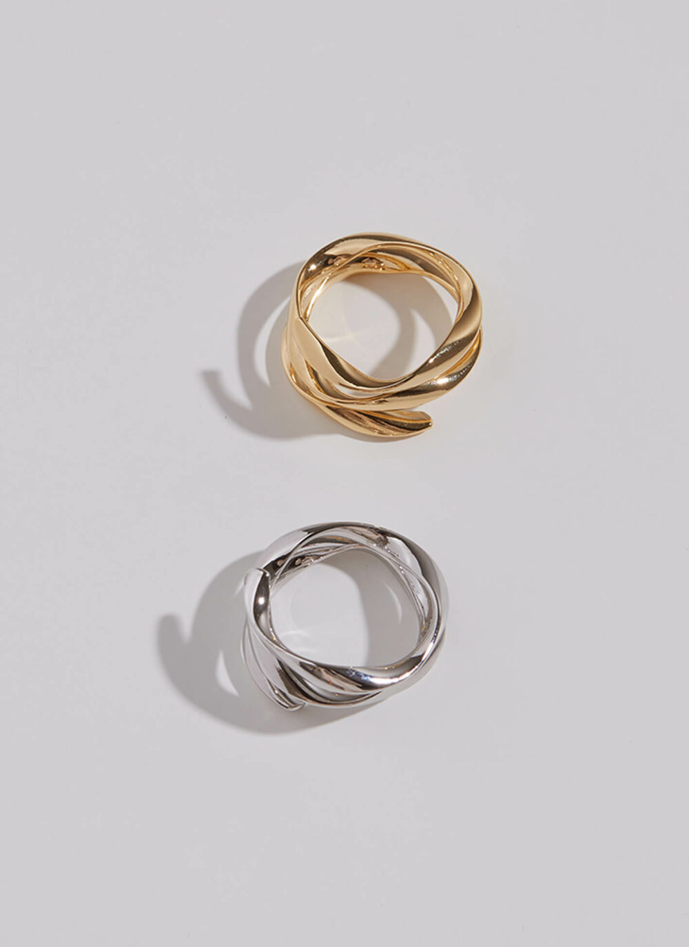 Eco安珂,韓國飾品,韓國戒指,多圈戒指,寬版戒指,開口戒指,個性戒指