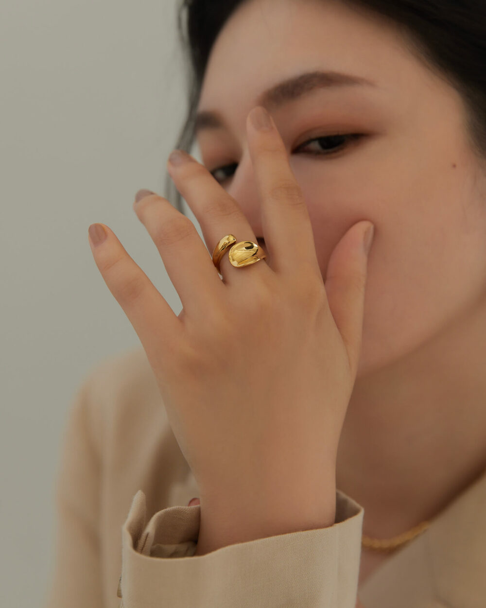 Eco安珂,韓國飾品,韓國戒指,醫療鋼戒指,個性戒指,寬版戒