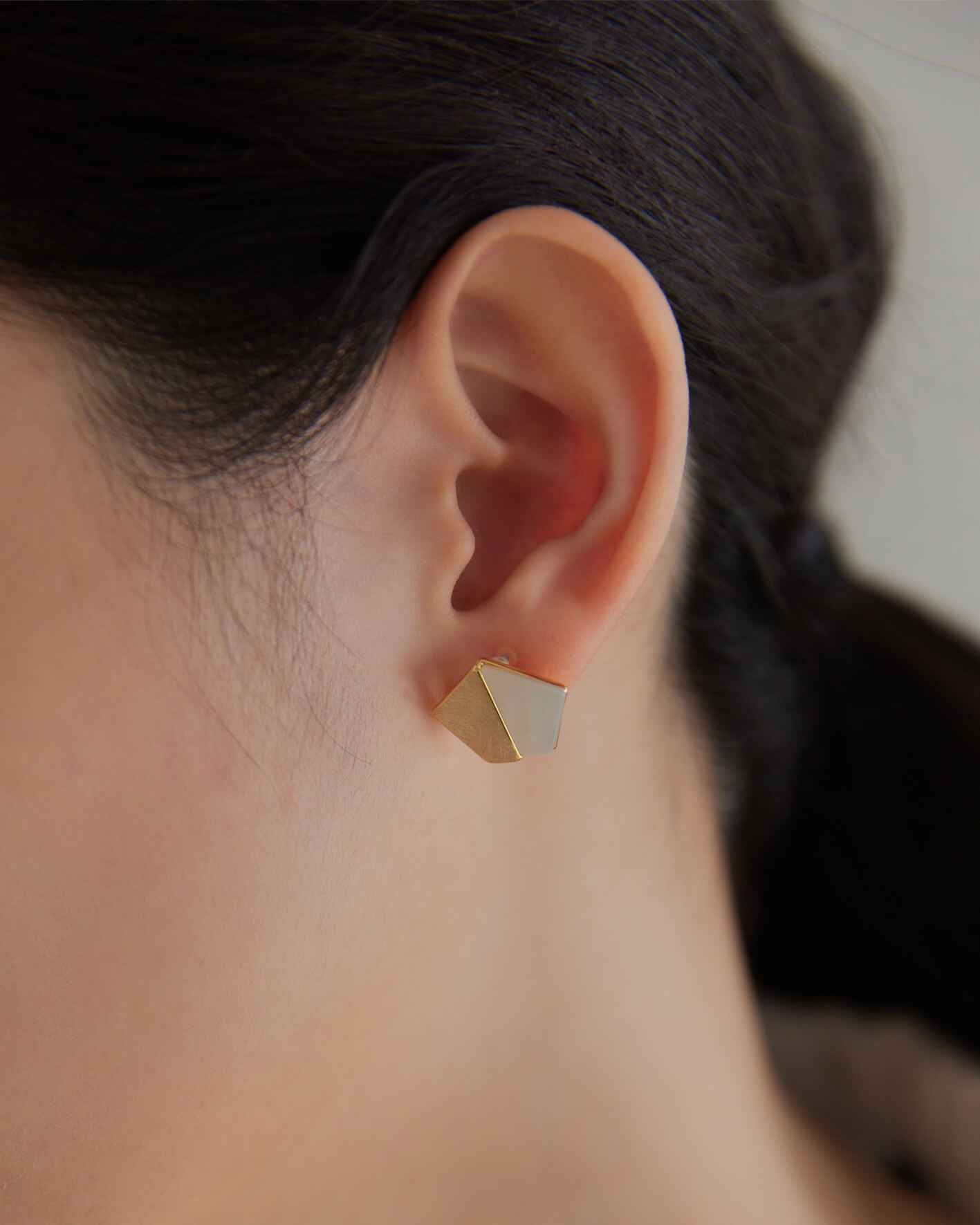 Eco安珂,韓國飾品,韓國耳環,耳針式耳環,矽膠夾耳環,透明耳夾耳環,無痛耳夾耳環,珠貝耳環,幾何耳環