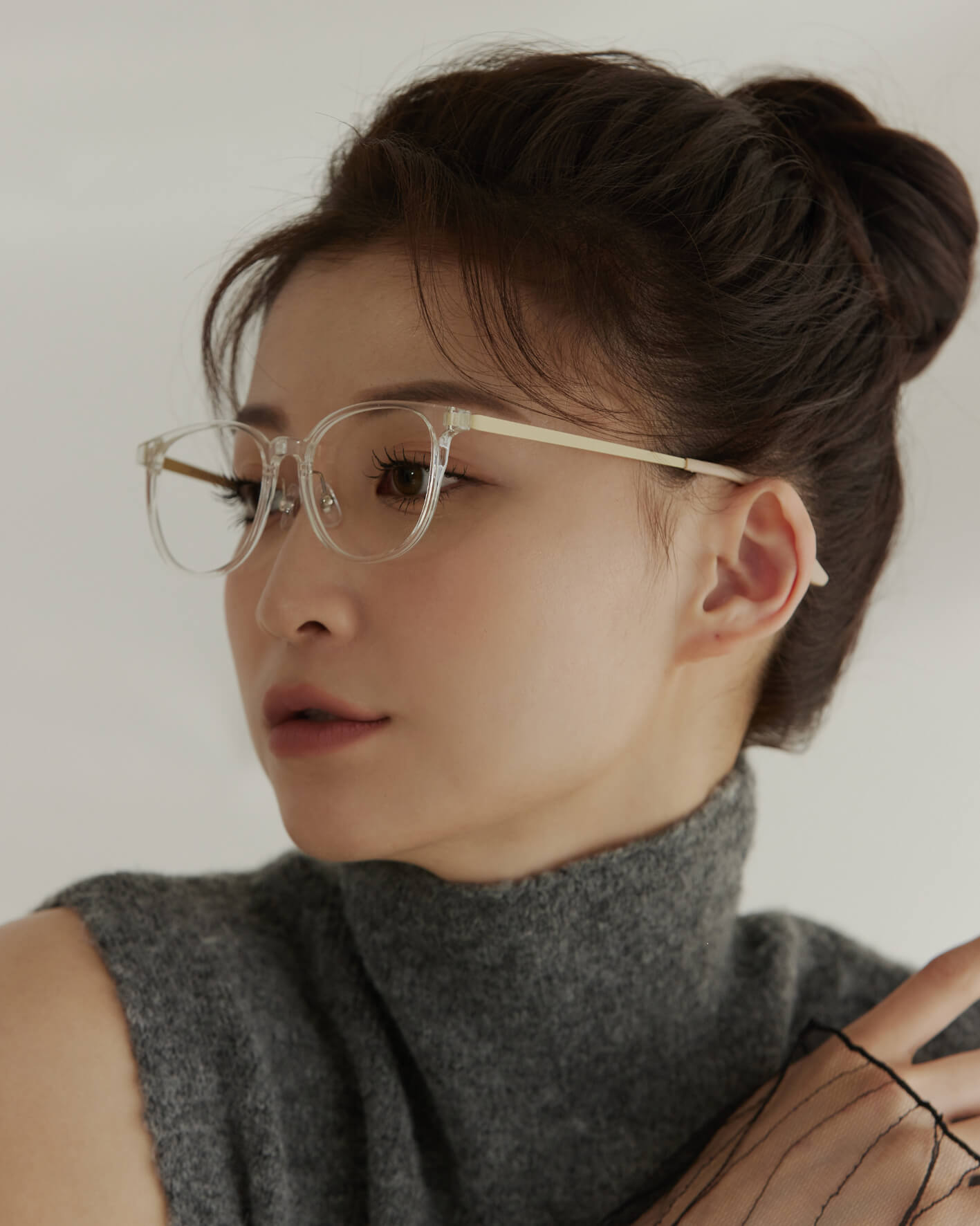 靜。韓國品牌眼鏡