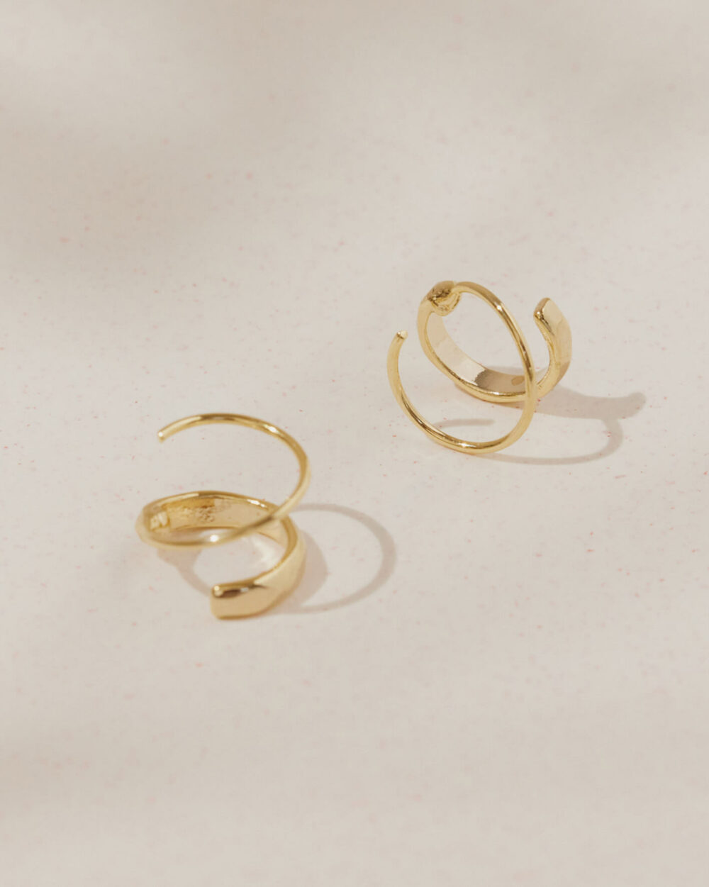 Eco安珂,韓國飾品,韓國耳環,耳針式耳環,個性耳環,旋轉耳環