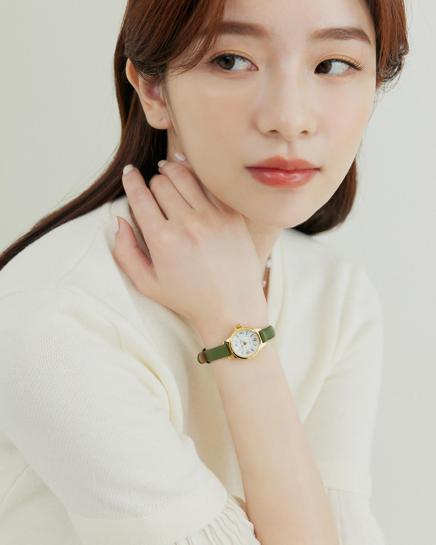 溫柔。韓國品牌LAVENDA手錶/3色 - 綠色 聖誕送禮 · 交換禮物專區|$1000↑ · 輕奢華專區🎁|人氣熱銷 | Best seller🔥|24hr快速出貨|新品上架 | New Arrival|手環 | Bracelets|手錶