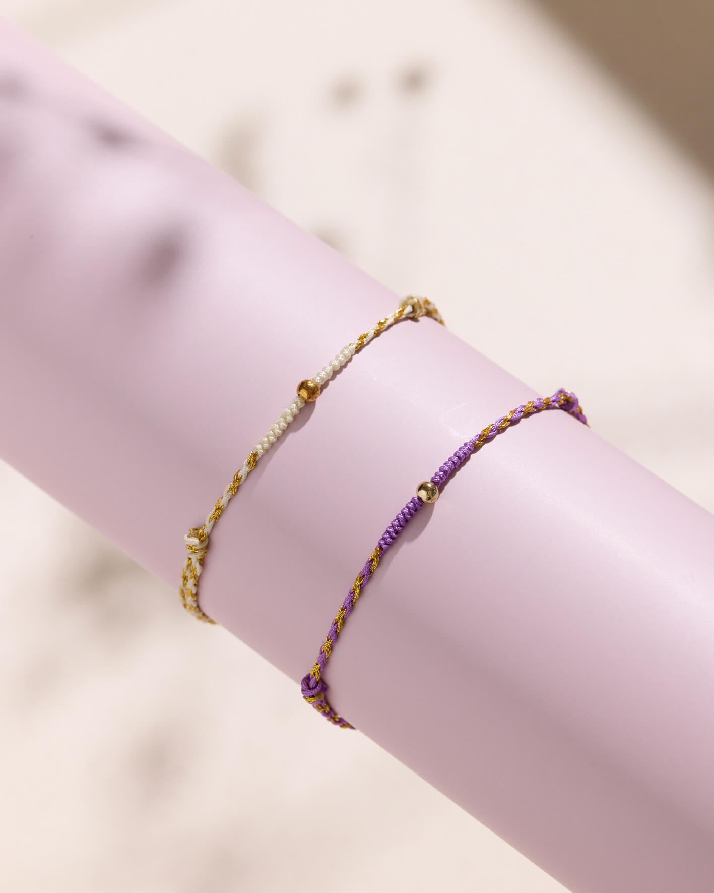 【買三送一禮】金蔥雙色編織手鍊/2色 買三送一 · 禮物專區|手環 | Bracelets|手鍊