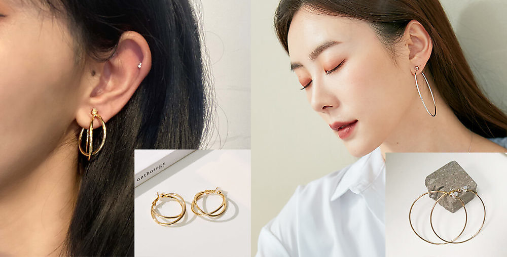 Eco安珂飾品,韓國夾式耳環,韓國耳夾,韓國耳環,夾式耳環,耳夾,耳夾式耳環,耳扣夾耳環,耳扣夾式耳環