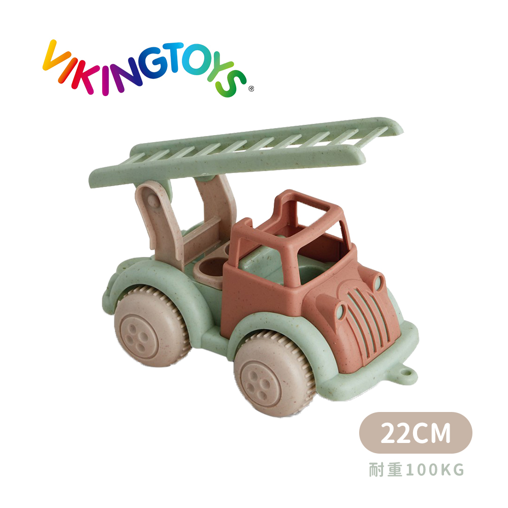 【瑞典 Viking toys】莫蘭迪色系-救援雲梯車-22cm 20-89111 學習階段|0-2歲 | 嬰幼兒期|2-4歲 | 幼兒期|品牌總覽|感統玩具 | Viking Toys 瑞典|ECO 莫蘭迪色系|車車系列
