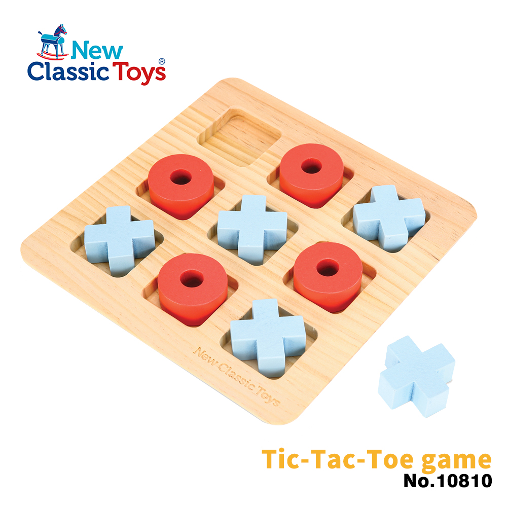 【荷蘭New Classic Toys】木製OOXX認知互動遊戲-10810 學習階段|2-4歲 | 幼兒期|品牌總覽|木製玩具 | New Classic Toys 荷蘭|幼兒成長|幼幼桌遊