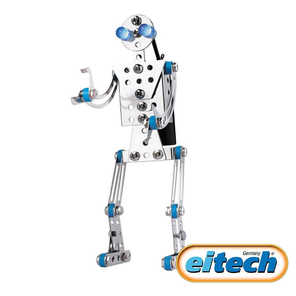 【德國eitech】益智鋼鐵玩具-發光機器人-C93 品牌總覽|益智鋼鐵 | Eitech 德國|科學動力系列