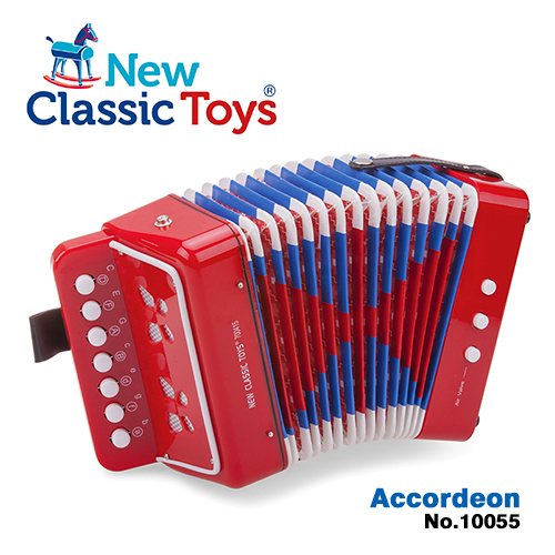 【荷蘭New Classic Toys】幼兒手風琴玩具(兩色可選) 學習階段|2-4歲 | 幼兒期|品牌總覽|木製玩具 | New Classic Toys 荷蘭|樂器系列