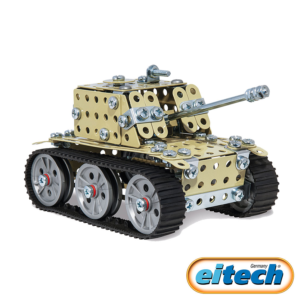 【德國eitech】益智鋼鐵玩具-裝甲坦克 C215 品牌總覽|益智鋼鐵 | Eitech 德國|車車系列