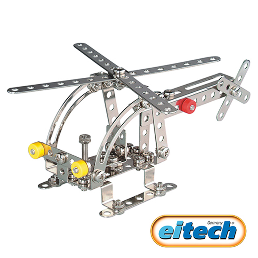 【德國eitech】益智鋼鐵玩具-螺旋槳飛機-C67 學習階段|6歲以上 | 學齡期|品牌總覽|益智鋼鐵 | Eitech 德國|飛船系列