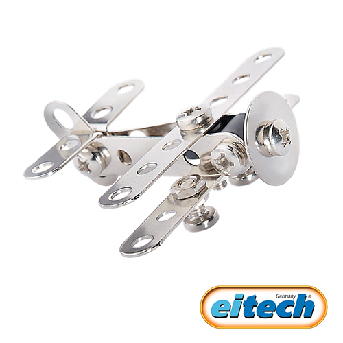 【德國eitech】益智鋼鐵玩具-翱翔飛機 C45 學習階段|6歲以上 | 學齡期|品牌總覽|益智鋼鐵 | Eitech 德國|飛船系列