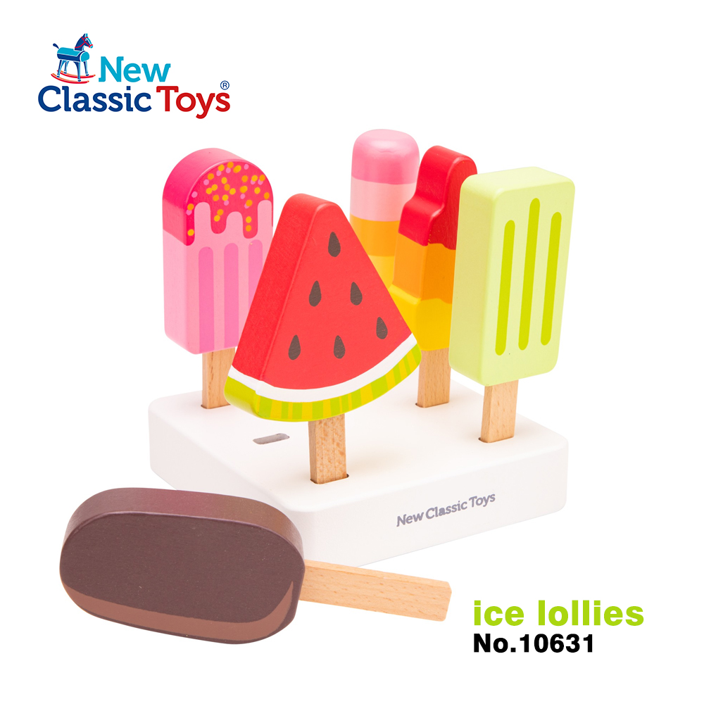 【荷蘭New Classic Toys】鮮果冰淇淋饗宴組-10631 品牌總覽|木製玩具 | New Classic Toys 荷蘭|餐廚系列