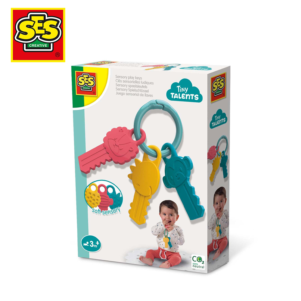 荷蘭SES 寶寶統感遊戲鑰匙-13115 