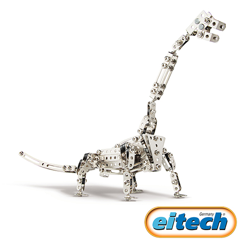 【德國eitech】益智鋼鐵玩具-腕龍 C97 學習階段|6歲以上 | 學齡期|品牌總覽|益智鋼鐵 | Eitech 德國|動物系列